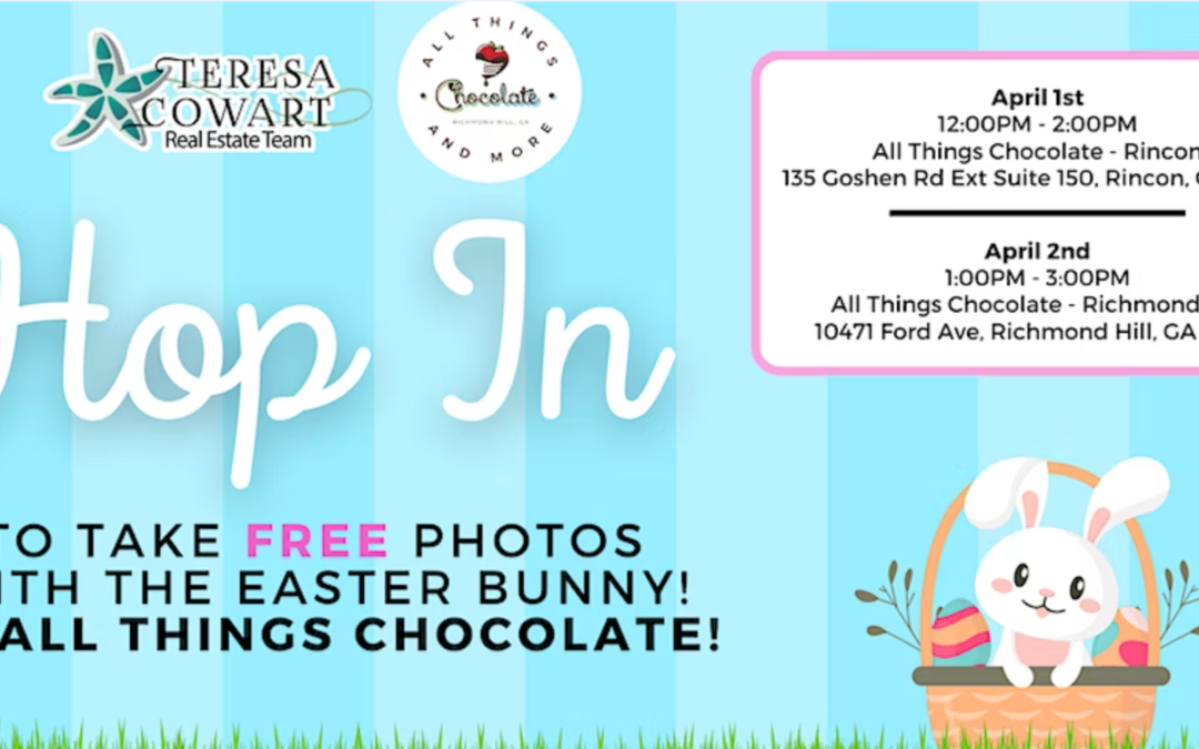 Hop In: Free Photos with the Easter Bunny!